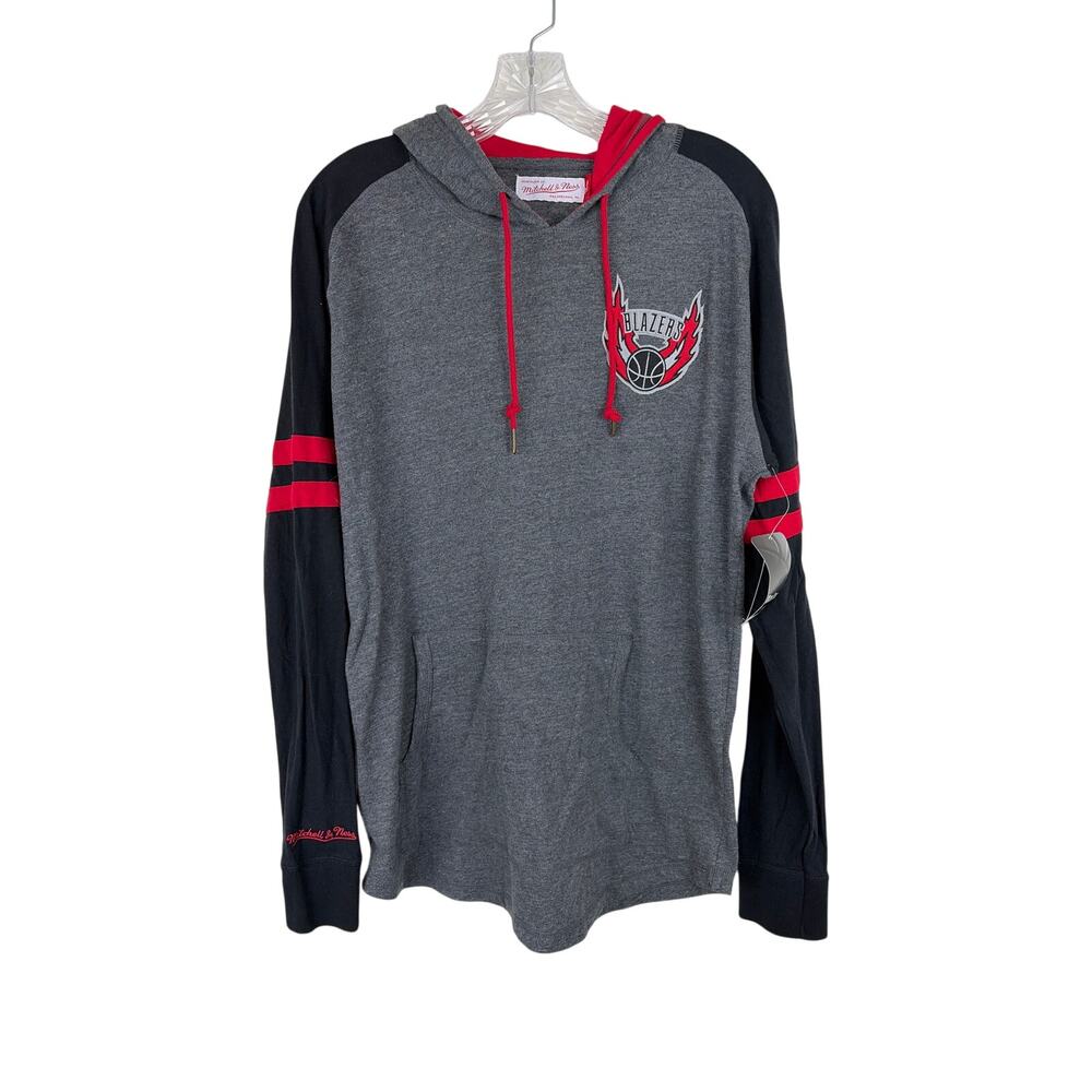 Mitchell & Ness Portland Trailblazers NBA Hoodie Size Medium Lightweight NWT